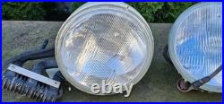 Pair Of Vintage Bosch Porsche 968 Headlights Automotive Car Parts Set With Assy