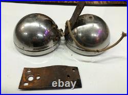 Pair VINTAGE Cowl Lamp Parts Lights 20's 30's CHRYSLER Plymouth DODGE Car Truck