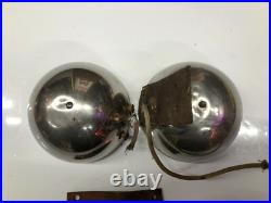 Pair VINTAGE Cowl Lamp Parts Lights 20's 30's CHRYSLER Plymouth DODGE Car Truck