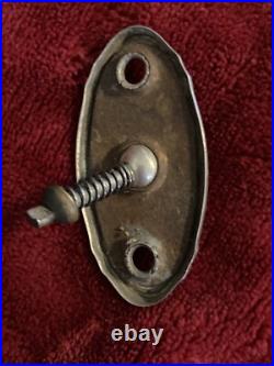 Pair of 2? Vintage 1920's- 1930's Metal Art Deco Interior Car Door Lock Switch Pair of 2? Vintage 1920's- 1930's Metal Art Deco Interior Car Door Lock Switch