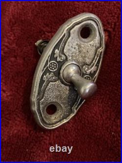 Pair of 2? Vintage 1920's- 1930's Metal Art Deco Interior Car Door Lock Switch Pair of 2? Vintage 1920's- 1930's Metal Art Deco Interior Car Door Lock Switch