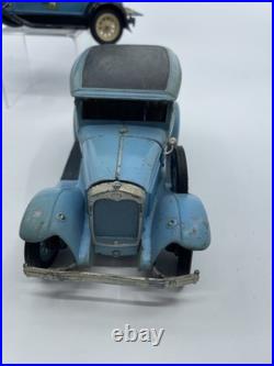 Parts Lot Consisting Of 3 Hubley Die Cast Cars Vintage (damaged)