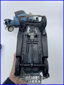Parts Lot Consisting Of 3 Hubley Die Cast Cars Vintage (damaged)