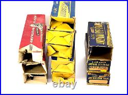 Parts Lot of 15+ American Flyer Trains S Gauge Vintage Train Cars + Boxes