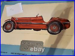 Pocher 1931 Alfa Romeo 8C 2300 Monza 18 Scale Plastic Parts Model Car Kit