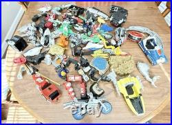 Power Ranger Huge Lot Parts And Peices Rare Vintage Bandi Bikes Cars Big Lot