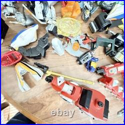 Power Ranger Huge Lot Parts And Peices Rare Vintage Bandi Bikes Cars Big Lot