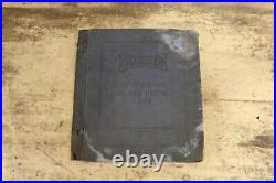 RARE Antique Vintage Chandler Motor Car DEALERSHIP Model 32 Parts Price List