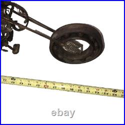 RARE OOAK Vintage Steam Punk? Weld Art Sculpture Figurine Chopper Motorcycle 22