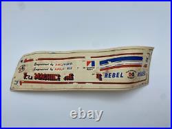 RARE ORIGINAL VINTAGE JO-HAN THE MACHINE 1970 HOT REBEL KIT Parts Kit RARE ORIGINAL VINTAGE JO-HAN THE MACHINE 1970 HOT REBEL KIT Parts Kit
