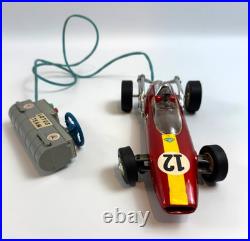 RARE Vintage Bandai Tin Formula Racing Car No. 4252 with Box AS-IS Parts or Repair