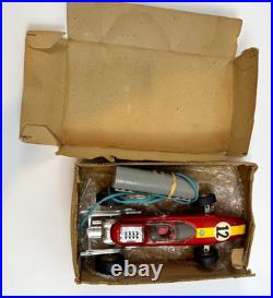 RARE Vintage Bandai Tin Formula Racing Car No. 4252 with Box AS-IS Parts or Repair