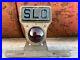 RARE-Vintage-Blue-Green-GLASS-SLO-Tail-Tag-PARTS-Light-Car-Truck-HoT-RoD-SLOW-01-kwty