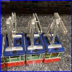 RARE Vintage Lemann Rigi Duo 9000 4 Cars West Germany As Is Part Restore