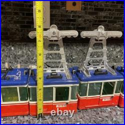 RARE Vintage Lemann Rigi Duo 9000 4 Cars West Germany As Is Part Restore