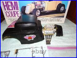 RARE Vintage Parma 1/10 HEMI Coupe R/C Model Kit #15080 (MISSING PARTS)