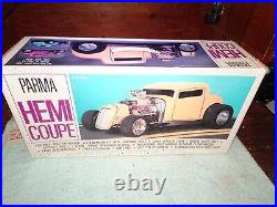 RARE Vintage Parma 1/10 HEMI Coupe R/C Model Kit #15080 (MISSING PARTS)