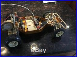 RARE Vintage Team Associated Rc10 #6010 A stamp gold pan withbox EAST EDINGER