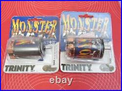 RARE Vintage Trinity Monster Maxx Wild 550 19T Modified Motor (2) Traxxas E-Maxx