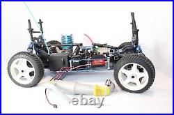 RARE Vintage car OFNA NITRO 4WD RC Car Engine Servo Chassis Parts R/C AS IS