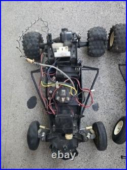 RC Cars Vintage Tamiya Grasshopper SELING AS IS SHOWN FOR PARTS PROJECT UNTESTD