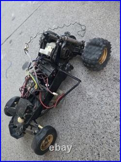 RC Cars Vintage Tamiya Grasshopper SELING AS IS SHOWN FOR PARTS PROJECT UNTESTD