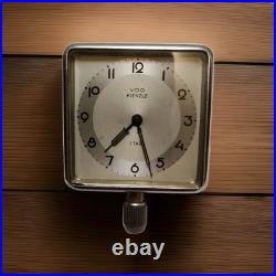 Rare Early VDO Kienzle 1 Tag Auto Vintage Car Clock Non Working For Parts