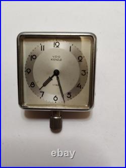 Rare Early VDO Kienzle 1 Tag Auto Vintage Car Clock Non Working For Parts