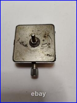 Rare Early VDO Kienzle 1 Tag Auto Vintage Car Clock Non Working For Parts