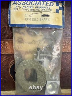 Rare NOS Vintage Associated #SP-50 Brake Kit RC200 /250 RC300 1/8 Rc Cars