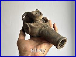 Rare Old Vintage Rustic Iron Old Jeep / Car Driveshaft Parts, Vintage Car Parts