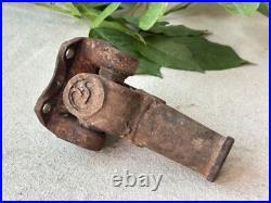 Rare Old Vintage Rustic Iron Old Jeep / Car Driveshaft Parts, Vintage Car Parts