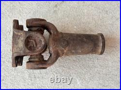 Rare Old Vintage Rustic Iron Old Jeep / Car Driveshaft Parts, Vintage Car Parts