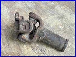 Rare Old Vintage Rustic Iron Old Jeep / Car Driveshaft Parts, Vintage Car Parts