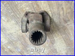 Rare Old Vintage Rustic Iron Old Jeep / Car Driveshaft Parts, Vintage Car Parts