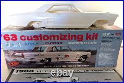 Rare! Original Vintage Amt 1963 Buick Riviera Kit Complete-parts Super Nice