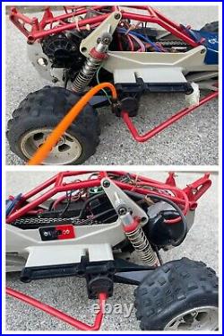 Rare Vintage 1980's Marui Samurai 1/10 RC Buggy Car 4WD Chain Drive