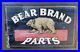 Rare-Vintage-Brand-Bear-Parts-Cabinet-Advertising-Sign-Gas-Oil-Car-Auto-Garage-01-xy