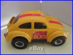 Rare Vintage Cox. 049 Gas Engine 1973 Baja Bug Yellow Parts Car