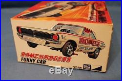 Rare! Vintage MPC Ramchargers Dart Funny Car Model Car Parts Junkyard No. 732