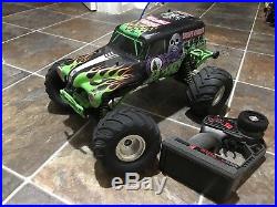Rc 1/10 Rare Traxxas Monster Jam Grave Digger 2wd Rtr Vintage