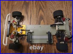 Rc VINTAGE Car TEAM ASSOCIATED RC10 GOLD PAN BUGGY Parts Car Chassis Stealth
