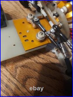 Rc VINTAGE Car TEAM ASSOCIATED RC10 GOLD PAN BUGGY Parts Car Chassis Stealth