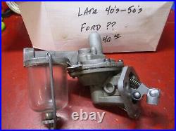 Rebuilt Fuel Pump NOS Vintage Car Parts 46-50 Ford Passenger or Truck Lot # 256