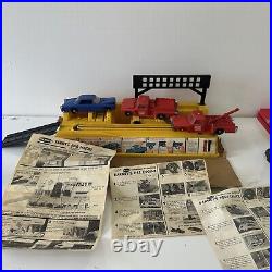 Remco Barney's Auto Factory Cars Vintage 1964 As-Is For Parts Project READ