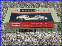 Renwal 1/24 The Golden Lola 70 Original Factory Sealed Kit! Circa 1968! Vmcp Renwal 1/24 The Golden Lola 70 Original Factory Sealed Kit! Circa 1968! Vmcp