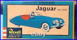 Revell 132 Jaguar XK-120 Vintage Model Car Kit H-56-79, Complete