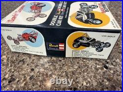 Revell Double Car Scarlet Screamer/bantam Bomber Orig Kit! Circa 1963! Vmcp