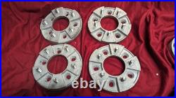 SET Vintage NOS Wheel Adapters 4.50 & 4.75 Ford & Chevy car to 5 on 5 Wheels