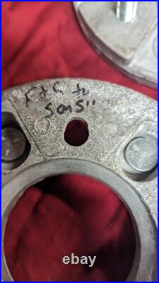 SET Vintage NOS Wheel Adapters 4.50 & 4.75 Ford & Chevy car to 5 on 5 Wheels
